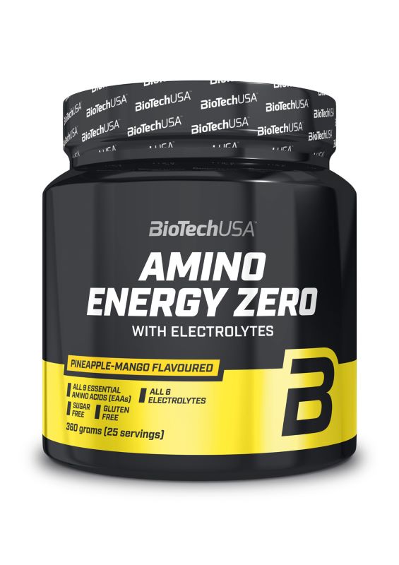 BioTechUSA Amino Energy Zero with Electrolytes, Lime - 360g