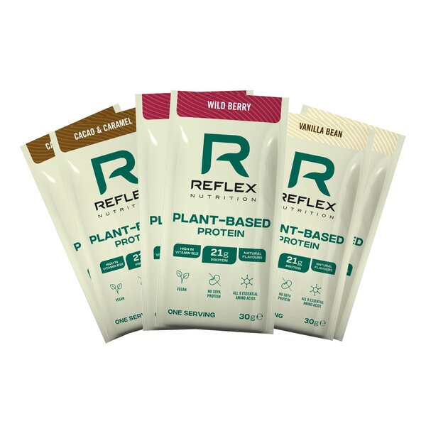 Reflex Nutrition Plant Based Protein, Cacao & Carmel - 30g (1 serving)