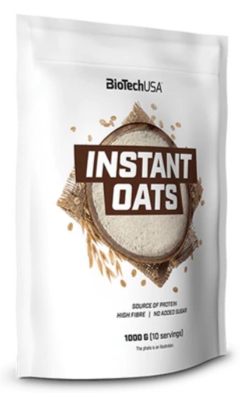 BioTechUSA Instant Oats, Chocolate - 1000g