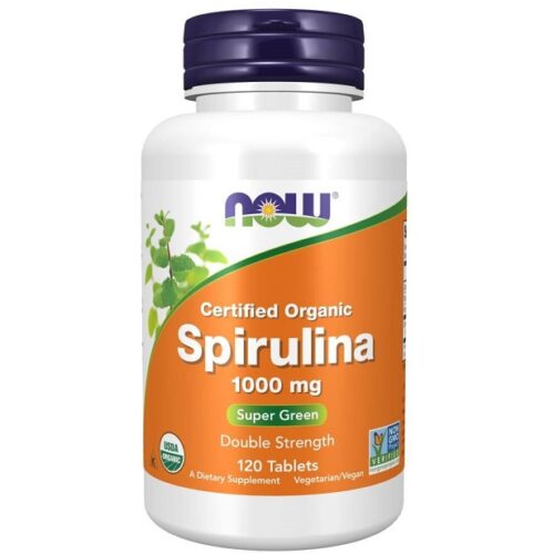 NOW Foods Spirulina, 1000mg - 120 tabs