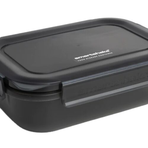 SmartShake Food Storage Container, Black - 800 ml.