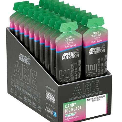 Applied Nutrition ABE - All Black Everything Gel, Candy Ice Blast - 20 x 60g