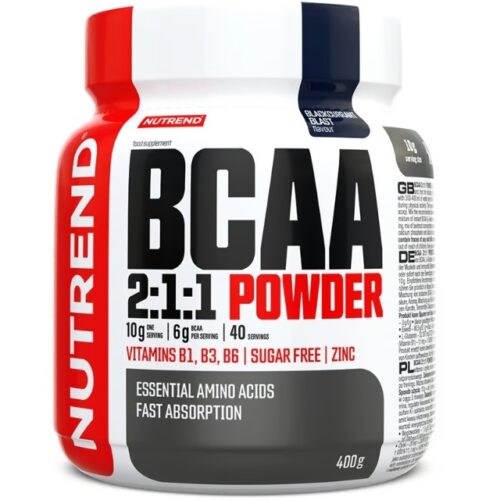 Nutrend BCAA 2:1:1 Powder, Blackcurrant Blast - 400g