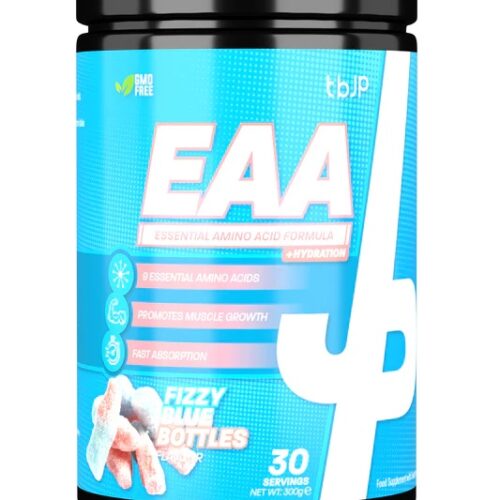 Trained by JP EAA + Hydration, Fizzy Blue Bottles - 300g