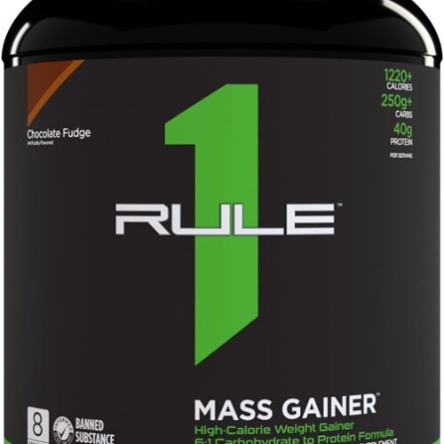 Rule One Mass Gainer, Chocolate Fudge - 2600g