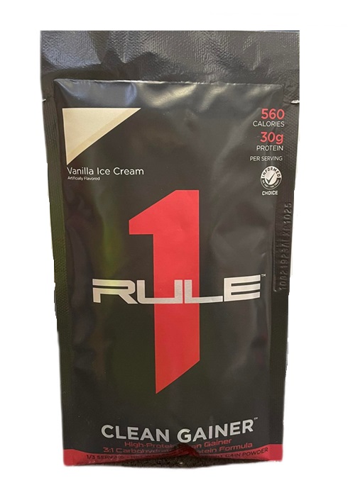 Rule One R1 Clean Gainer, Chocolate Fudge - 50g (1 serving)