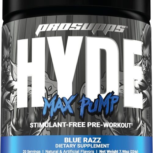 ProSupps Hyde Max Pump, Blue Razz - 224g
