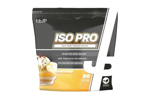Trained by JP Iso Pro, Banoffee - 1800g