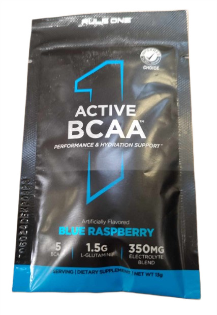 Rule One Active BCAA, Blue Raspberry - 13g (1 serving)
