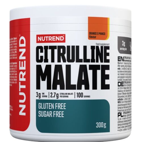Nutrend Citrulline Malate, Orange & Mango - 300g