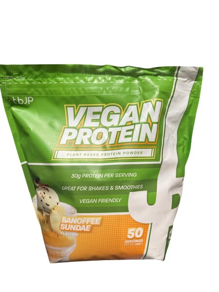Trained by JP Vegan Protein, Banoffee Sundae - 2000g