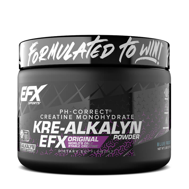 EFX Sports Kre-Alkalyn Powder, Blue Frost - 110g