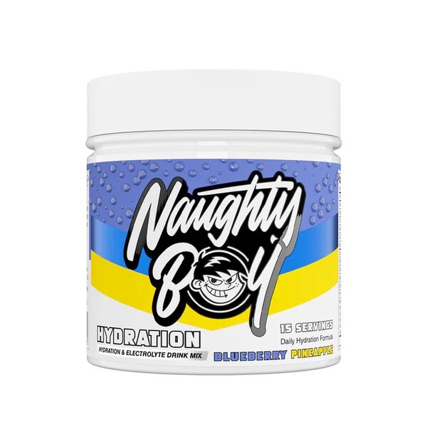 Naughty Boy Hydration, Blueberry Pineapple - 127g