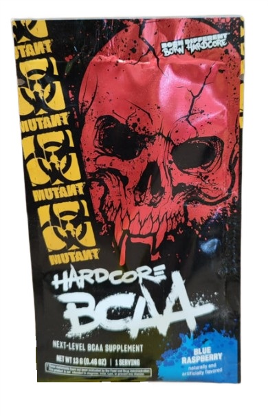 Mutant Hardcore BCAA, Blue Raspberry - 13g (1 serving)