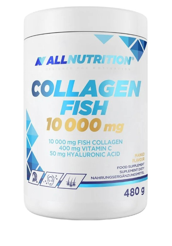 Allnutrition Collagen Fish, 10000mg (Mango) - 480g