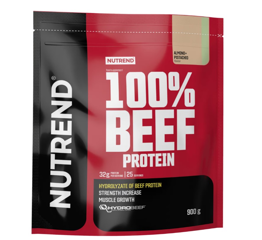 Nutrend 100% Beef Protein, Almond Pistachio - 900g