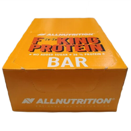 Allnutrition Fitking Protein Bar, Caramel Peanut - 15 x 55g