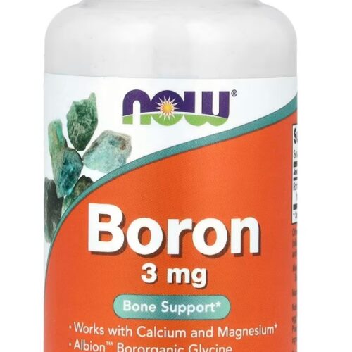 NOW Foods Boron, 3mg - 100 caps