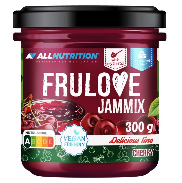 Allnutrition Frulove Jammix, Cherry - 300g