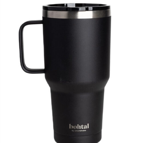 SmartShake Bohtal Insulated Nomad Tumbler, Black - 900 ml.