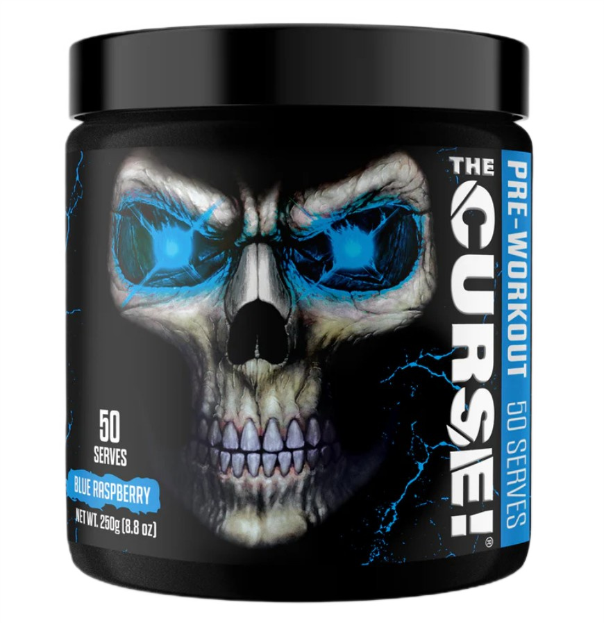 JNX Sports The Curse! Pre-Workout (EU), Blue Raspberry - 250g
