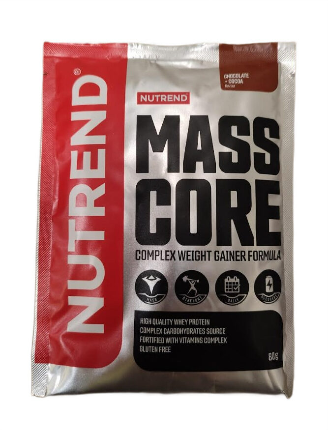 Nutrend Mass Core, Chocolate + Cocoa - 80g (1 serving)