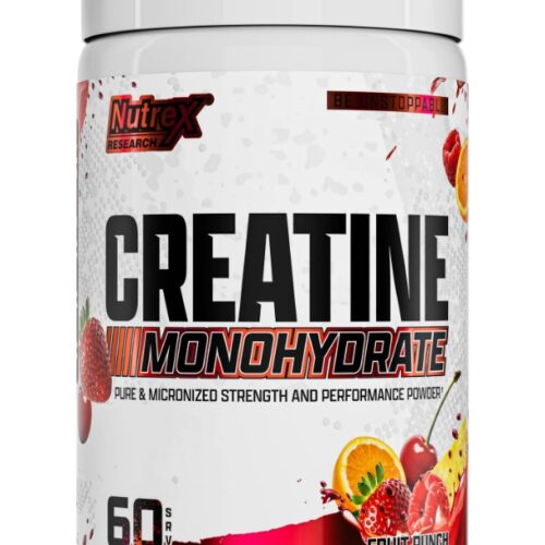 Nutrex Creatine Monohydrate, Fruit Punch - 390g