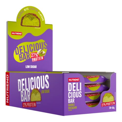 Nutrend Delicious Protein Bar, Double Pistachio - 28 x 50g