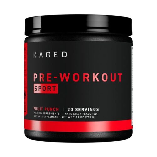 Kaged Muscle Pre-Workout Sport, Fruit Punch - 258g
