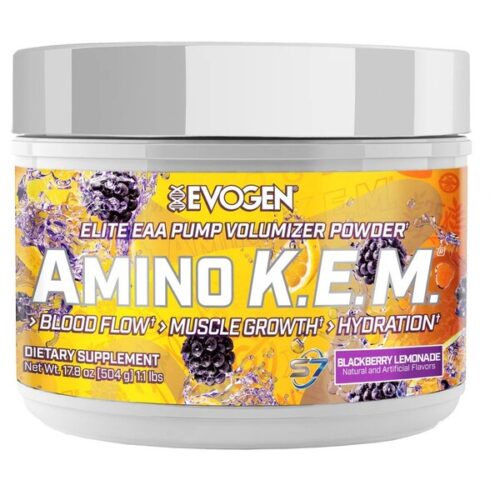 Evogen Amino K.E.M. EAA, Blackberry Lemonade - 504g