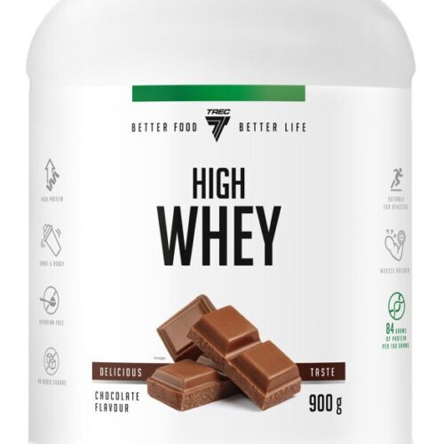 Trec Nutrition High Whey, Chocolate - 900g