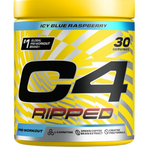 Cellucor C4 Ripped, Icy Blue Raspberry - 189g