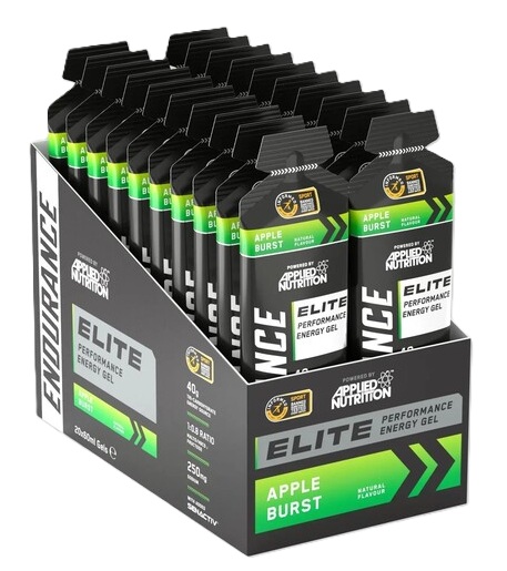 Applied Nutrition Endurance Elite Performance Energy Gel, Apple Burst - 20 x 60 ml.