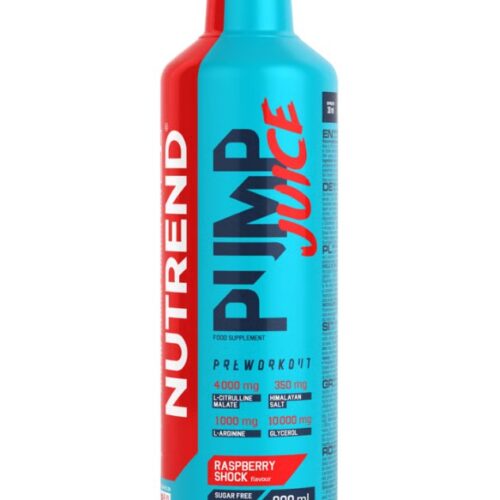 Nutrend Pump Juice, Raspberry Shock - 900 ml.