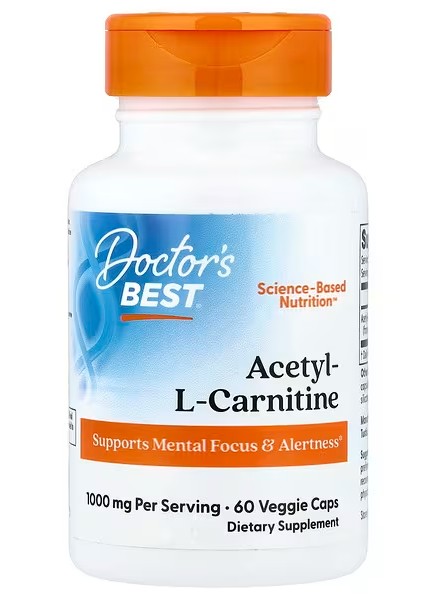 Doctor's Best Acetyl L-Carnitine, 500mg - 60 vcaps