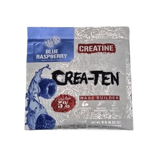 5% Nutrition Crea-TEN - Legendary Series, Blue Raspberry - 9g (1 serving)
