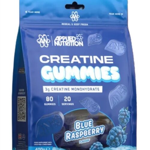 Applied Nutrition Creatine Gummies, Blue Raspberry - 80 gummies