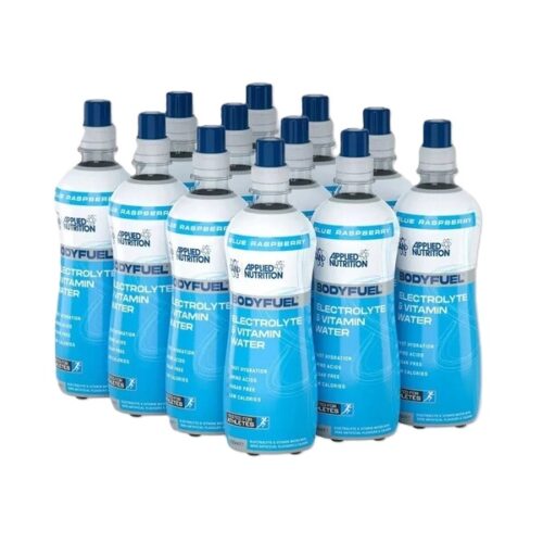 Applied Nutrition Bodyfuel Electrolyte & Vitamin Water, Blue Raspberry - 12 x 500 ml.