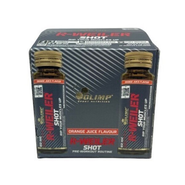 Olimp Nutrition R-Weiler Shot, Orange Juice - 9 x 60 ml.