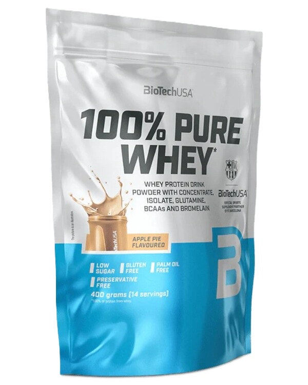 BioTechUSA 100% Pure Whey, Apple Pie - 400g