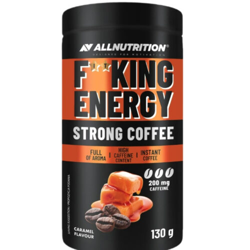 Allnutrition Fitking Energy Strong Coffee, Caramel - 130g