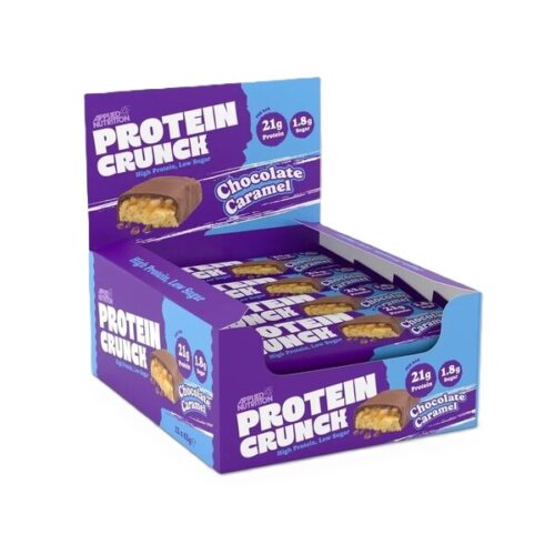 Applied Nutrition Applied Protein Crunch Bar, Milk Chocolate Caramel - 12 x 62g
