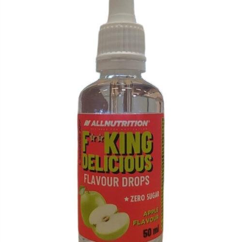Allnutrition Fitking Delicious Flavour Drops, Apple - 50 ml.