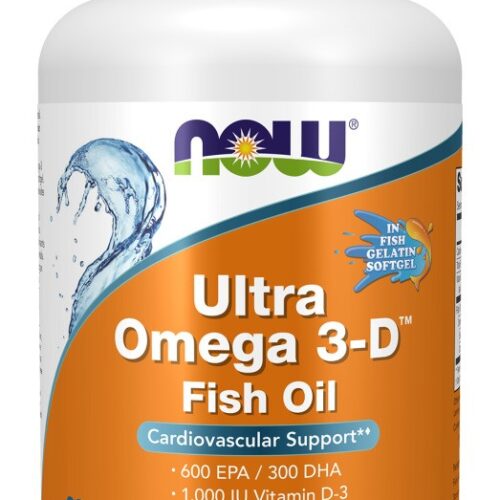 NOW Foods Ultra Omega 3-D Fish Oil - 90 softgels