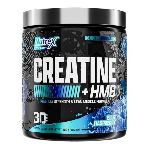 Nutrex Creatine + HMB, Blue Raspberry - 300g